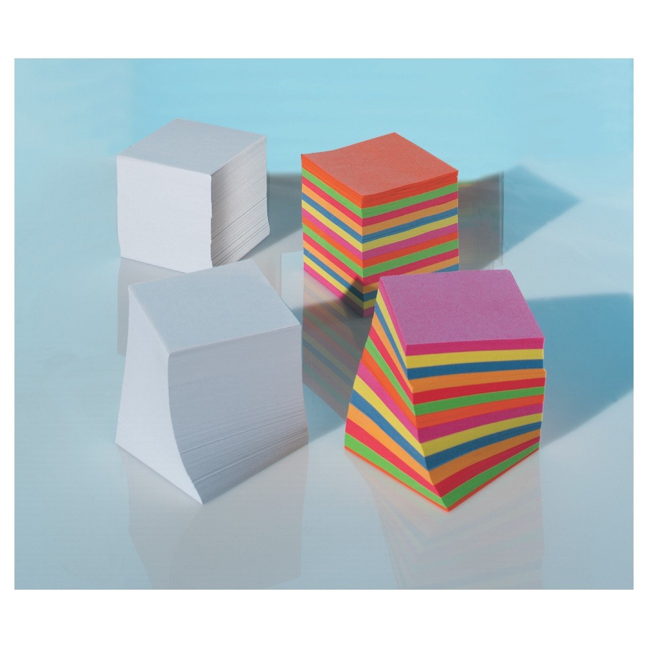 Folia Replacement Paper for MeMO Box 9910E   90 x 90 x 90 mm Assorted Colours 3590₽