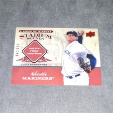 Upper Deck 2008 A Piece of History Stadium Scenes Félix Hernández Red #SS47 /149