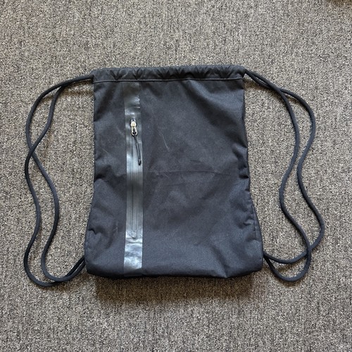 Nike Tech Black Sample Gym Sack Heritage Drawstring Bag 2017
