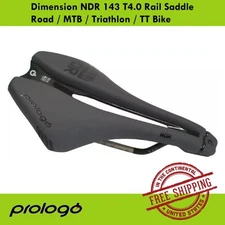Prologo Dimension NDR 143 T4.0 Rail Saddle - Road / MTB / Triathlon / TT Bike