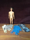 Vintage Mod Hair Ken Doll With Original Outfit Missing Belt & Shoes Mattel
