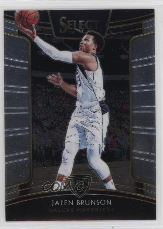 2018-19 Panini Select Concourse Jalen Brunson #8 Rookie RC