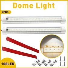 UK LED Roof Car 12V Interior Ceiling Dome Light Lamp Fit Camper RV Trailer Truck