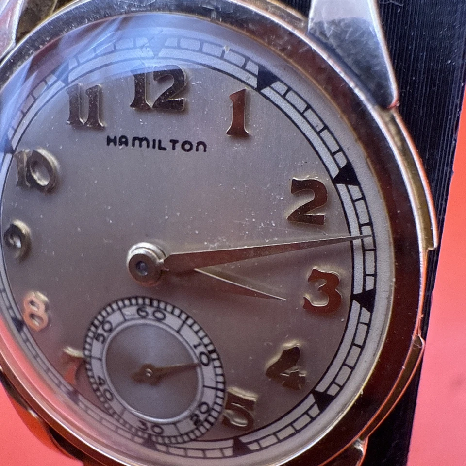 Hamilton Endicott Vintage 1941 10k Gold Filled Watch READ!!!!! - Image 4 of 4