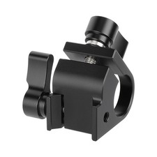 Aluminum 15mm Single Rod Clamp Threaded Screw For DSLR Camera Monitor Cage