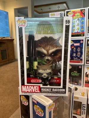 Funko POP! Comic Covers   Guardians of the Galaxy Rocket Raccoon