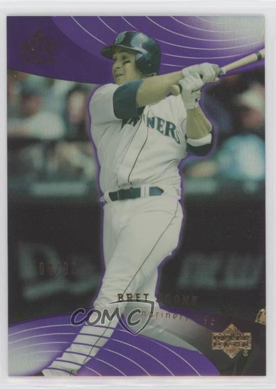 2005 Upper Deck Reflections Purple 94/99 Bret Boone #39 s1i