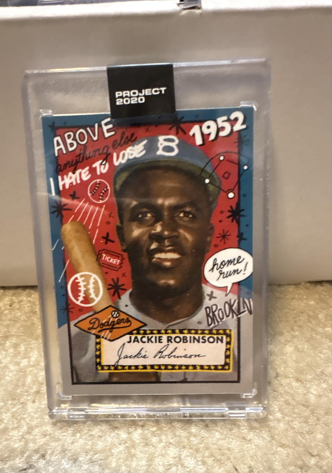 2020 Topps Project 2020 - 1952 Topps Jackie Robinson #31 Sophia Chang /2741