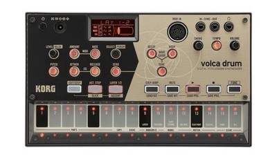 Korg Drum Machine, Blue (VOLCADRUM) volca drum