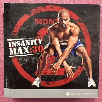 Beachbody Insanity Max 30 2-10 DVD Cardio Home Workout Complete Set