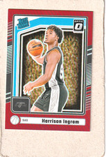 2024-2025 Panini Donruss Harrison Ingram RR Red Optic Preview #25/25 SA Spurs