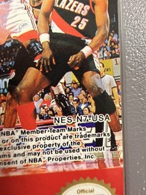 Tecmo NBA Basketball N7 Variant Cartridge Nintendo Entertainment System NES🔥