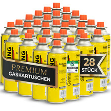 Magnum® 28x Gaskartuschen – Butan [Typ MSF-1a] für Gaskocher, Campingkocher