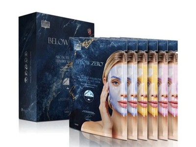 Below Zero Artic Renewal Luxury 6 Mask Set SEALED 
