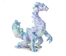 Dragon Crystal Cavern 5 Inch Plastic  Figurine.  Safari Ltd.  New With Tags.