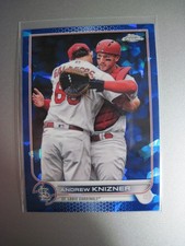 2022 Topps Chrome Update Sapphire #US329 Andrew Knizner