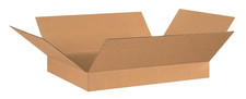 Shipping Boxes Large 26"L X 20"W X 4"H 20-Pack - Corrugated Cardboard Box for Mo
