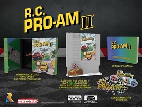 R.C. Pro-Am II [Cartridge Collector Edition] Nintendo NES Pal Euro NEW Retro-Bit