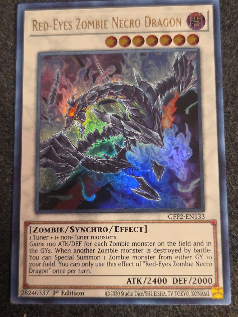 yugioh red eyes zombie necro dragon deck Amazon.com: Yu-Gi-Oh! - Red-Eyes - SR07-EN005 - Common - 1st Edition RED-EYES ZOMBIE NECRO DRAGON DECK