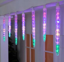 Holiday Living 7 Ct LED 9 Ft Color Changing Multcolor Christmas Icicle Lights