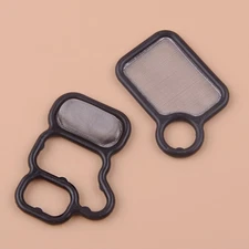 VTEC Solenoid Spool Valve Gasket + VTC Filter Screen Seal Fit For Civic Accord