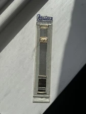 NOS Forstner Komfit 12kt Gold Filled 1950s Mesh Bracelet