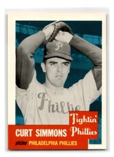 1991 Topps Archives 1953 - #318 - Curt Simmons - Philadelphia Phillies