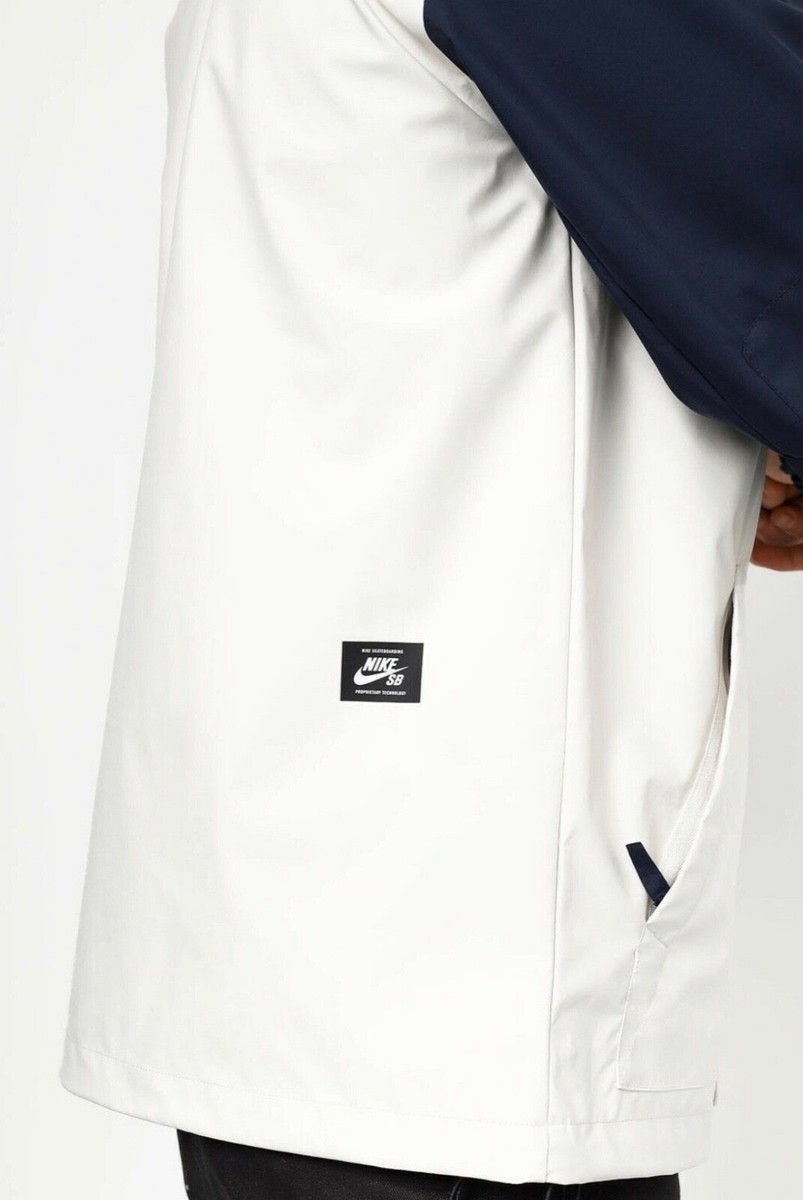 NIKE SB SHIELD OUTDOOR SKATEBOARDING BLUE/CREAM JACKET NIKE SB SHIELD OUTDOOR SKATEBOARDING BLUE/CREAM JACKET