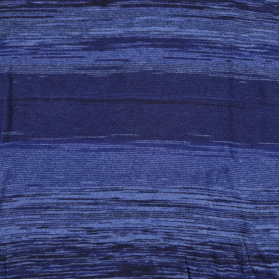 Suéter Guess Para Mujer XS Azul Rayas Tejido Cuello en V Manga Larga Elástico Pullover Foto 2 de 4