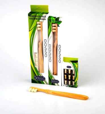 Natürliche Miswak Pflanzenzahnbürste Made in Türkiye mit Ersatzköpfen