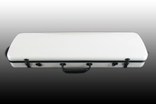 HIMA Carbon Hightech Geigen Violin Etui für 4/4 Violine, WEISS in Carbondesigne