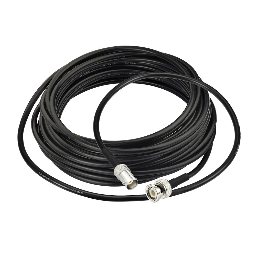 Antenna Extension Cable BNC Male to Female RG58 15m for Marine GPS Garmin GPSMAP-image