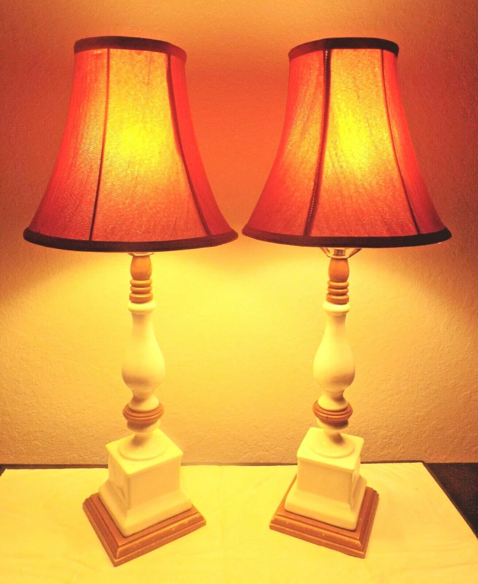 LAMPS A PAIR OF VINTAGE 24