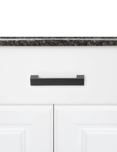 AmazonBasics Manija de Tirador de Gabinete Moderna Corta, 6.38 "Longitud (5" Agujero Centro) - Imagen 11 de 11