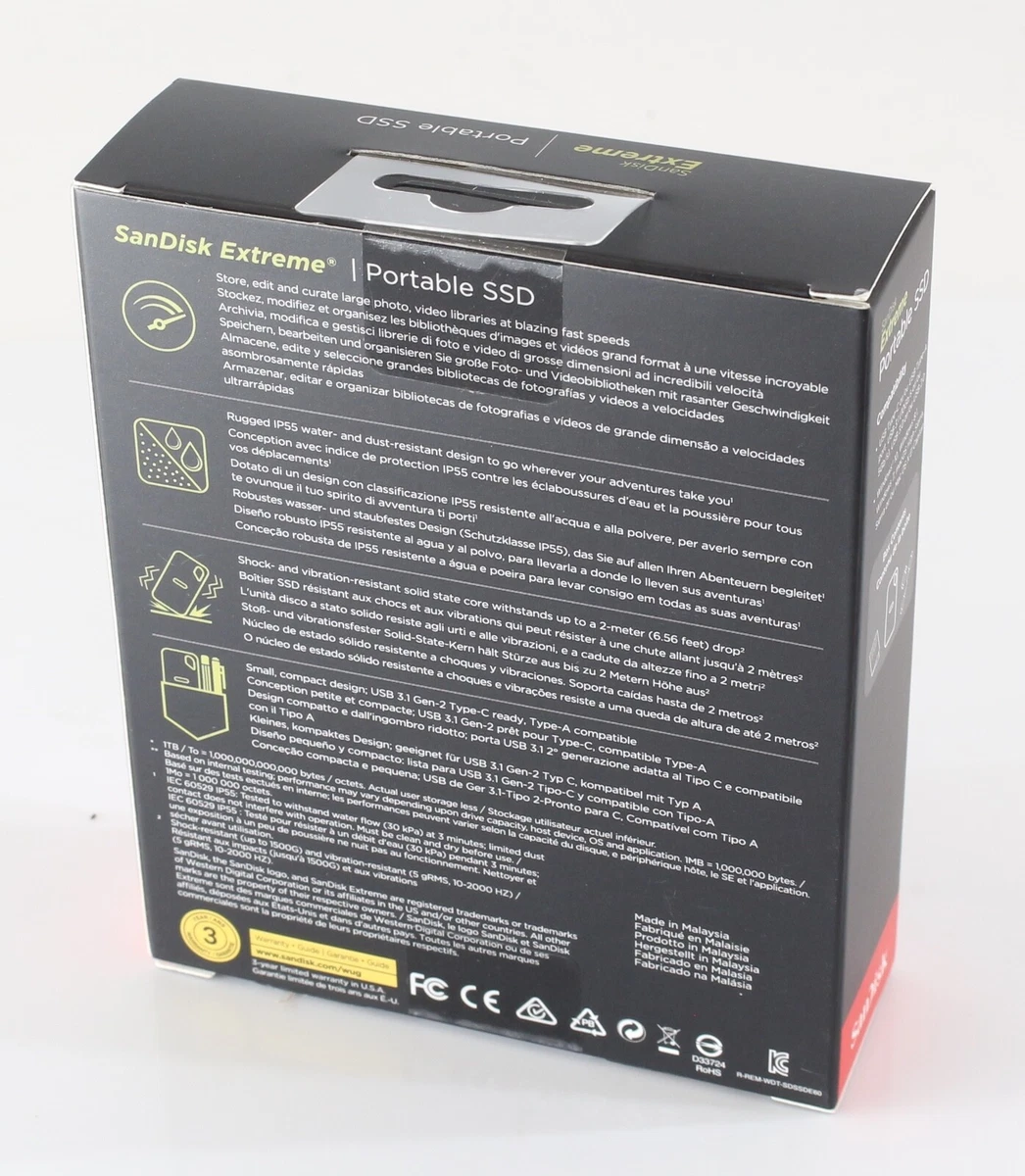 Sandisk shop extreme 250gb