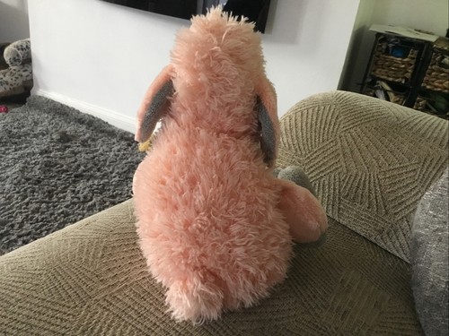 Nici Jolly Cortacésped 14” Oveja Naranja y Gris Peluche Juguete Suave Muy Raro Coleccionable - Imagen 3 de 5