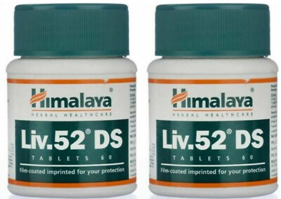 2 Bottles Himalaya LiverCare REPAIR (Liv er 52 DS) Diuretic Liver 52 (DS)