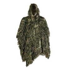 Ghillie Suit Poncho for Men Youth – Gilly Suit Cloak for Hunting Birdwatching...