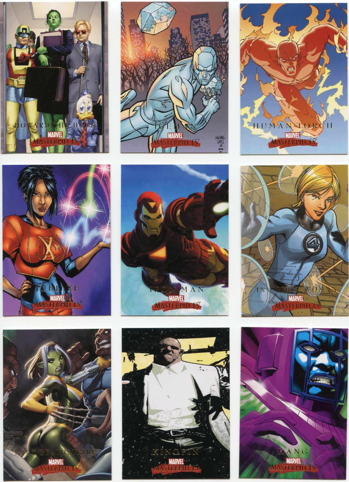 2008 Upper Deck Marvel Masterpieces Series 2 Base Card #36 - Iceman