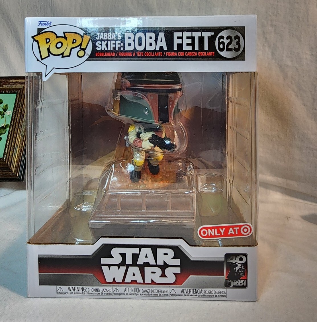 Funko Pop Boba Fett #623, Deluxe: Return of The Jedi Jabba's