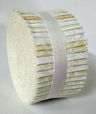 Jelly Roll Neutral Miniature Prints Quilting Cotton 2.5" Strips Precuts M530.16