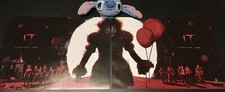 MOVIE POSTER Pair SET for IT CHAPTER  2 TWO Halloween Scary Clown Bill Skarsgard