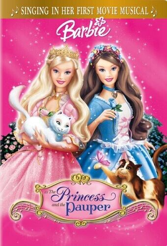 Barbie As the Princess & the Pauper (DVD, 2004) DISC ONLY - Foto 1 di 1