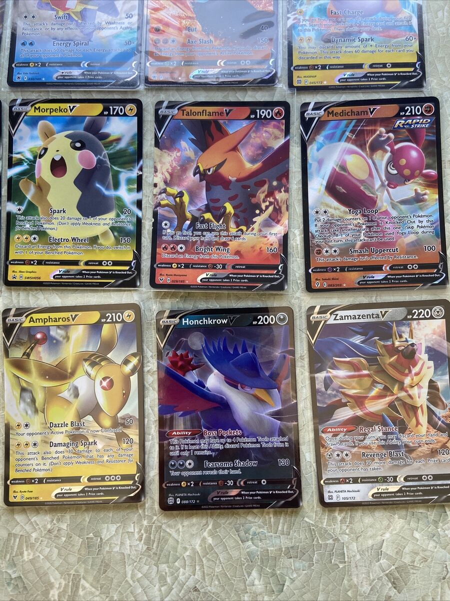 Kit 20 Cartas Raras Originais Pokémon TCG - Avulsas ou Lote