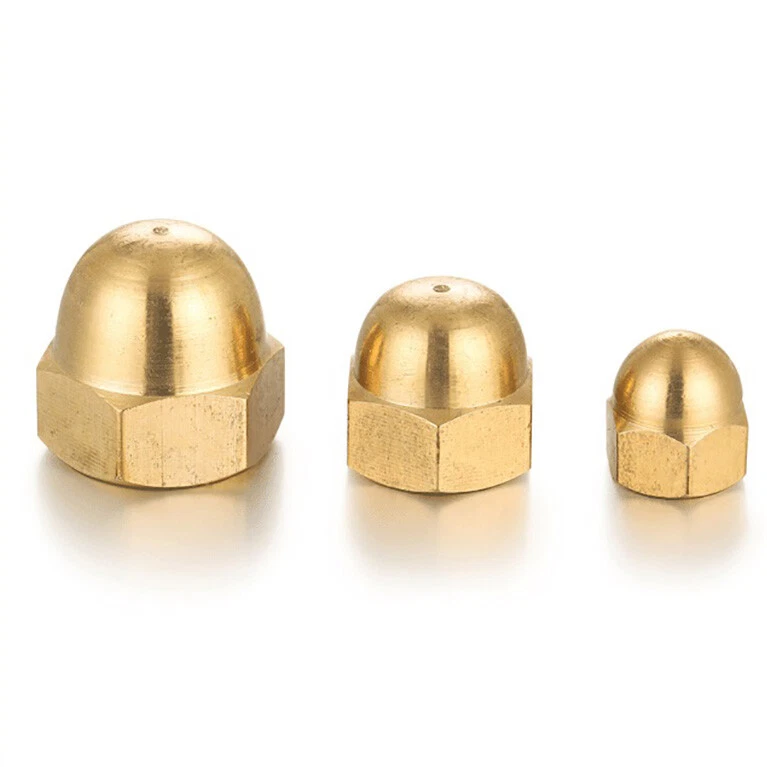 Decorative Brass Cap Nuts Shelly Lighting