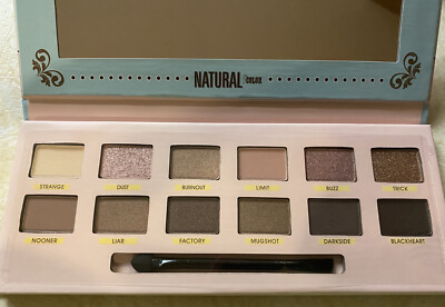 Natural Eyeshadow Palette by Okalan 12 Nude Colors Makeup 