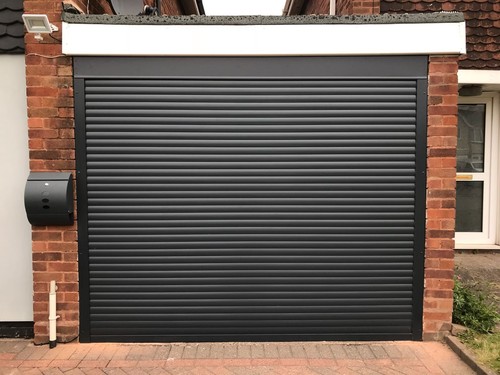 Roller Garage Door electric manual override 77mm insulated aluminum slats - Picture 8 of 12