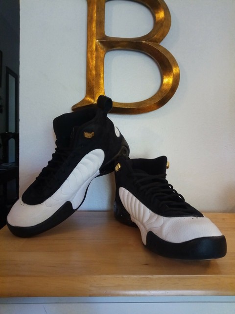 Men's Nike Air Jordan Jumpman Pro White/Black/Fire Red 906876-106 Size 10.5 | eBay
