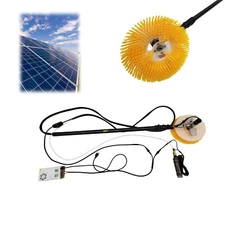 110V Handheld Roof Solar Photovoltaic Panel Cleaning Machine Single Nylon Brush