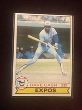 1979 Topps #395 Expos Dave Cash Baseball Card